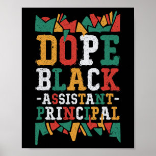 Póster Droga Negro Instantáneo Principal Trabajo Afroamer