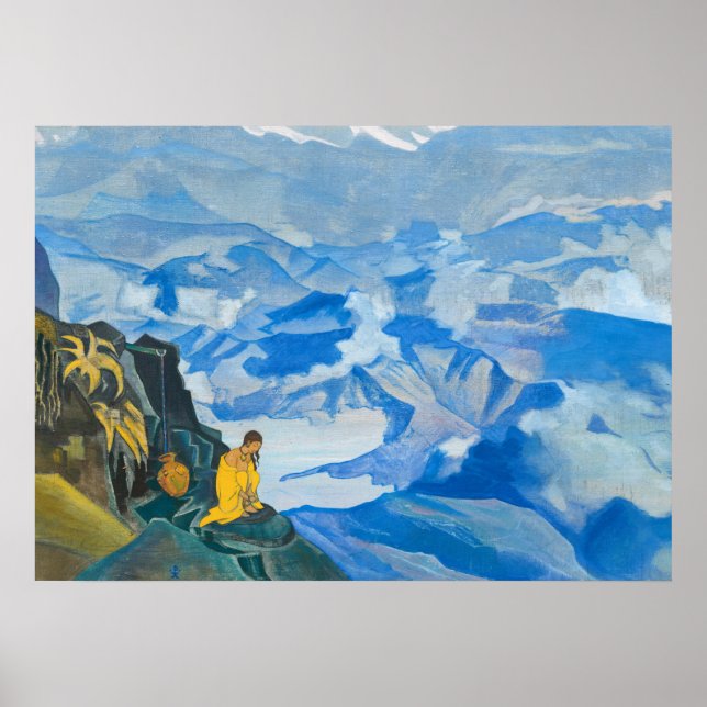 Póster Drogas de vida de Nicholas Roerich (Frente)