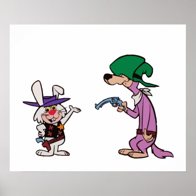 Póster DroopaLong conejo de Ricochet (Frente)