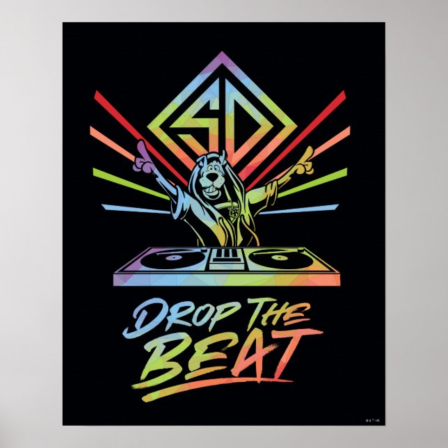 Póster Drop the Beat: DJ Scooby-Doo (Frente)