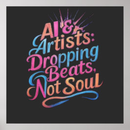 Póster Dropping Beats