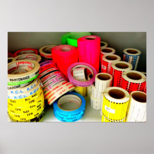 PÓSTER DRUG LABELS POSTER