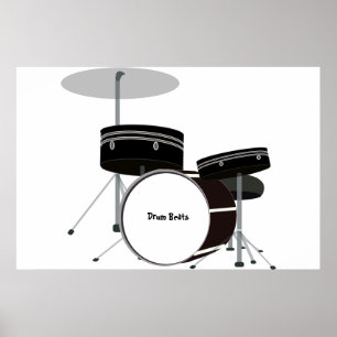 Póster Drum Beats Poster