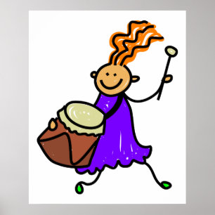 Póster Drum Kid