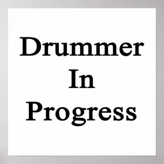 Póster Drummer en curso