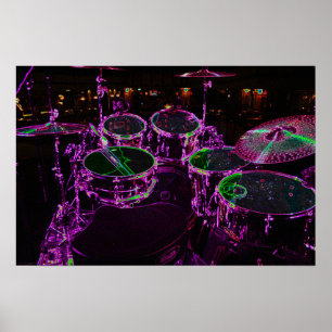 Póster Drums wap arc