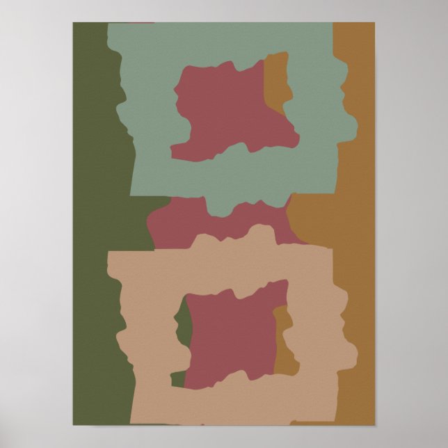 Póster DRY TREE TRUNK by Masanser Pixelat (Frente)