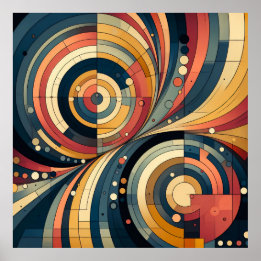 Póster Dualidad - Bauhaus - Poster