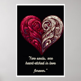 Póster "Dualidad de amor: Conexión eterna"