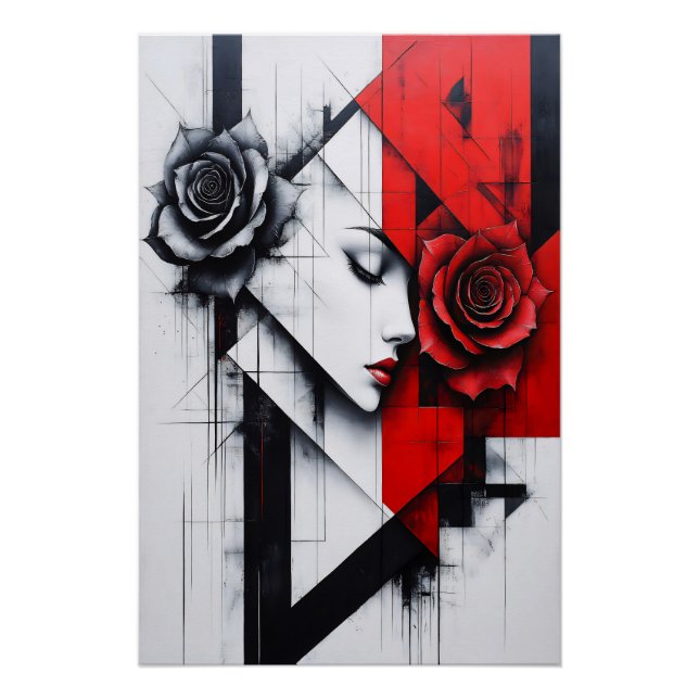 Póster Dualidad Rosa (Anverso)