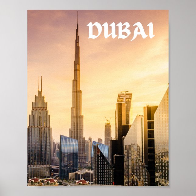 Póster Dubai (Frente)