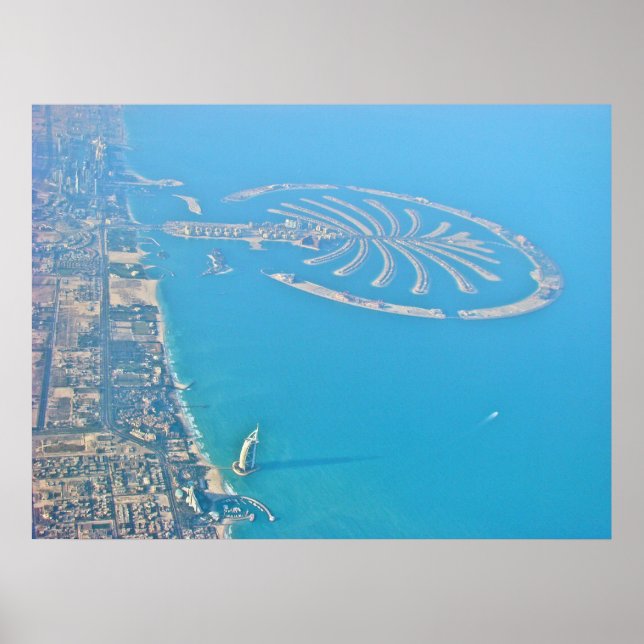 Póster Dubai, Emiratos Árabes Unidos (Frente)