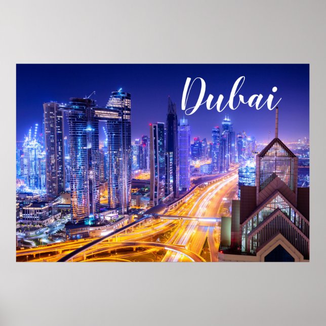 Póster Dubai: La ciudad de las luces y la ambición ilimit (Frente)