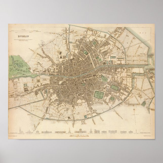 Póster Dublín (Frente)