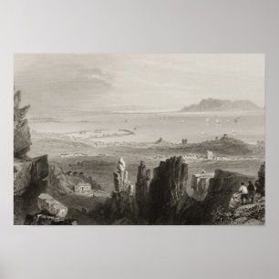 Póster Dublin Bay de Kingstown Quarries