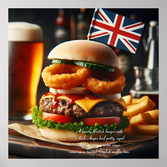 Póster Dublin Delight Burger (Frente)