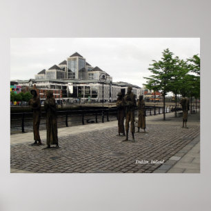 Póster Dublín, Irlanda