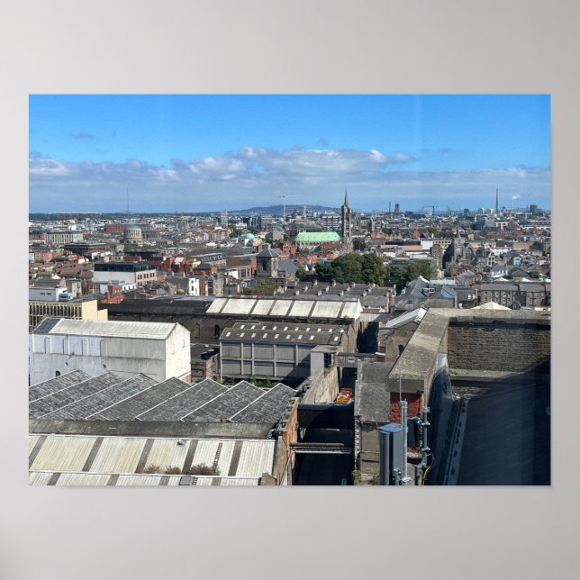 Póster Dublin Irlanda Europa (Frente)