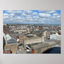 Póster Dublín Irlanda Europa