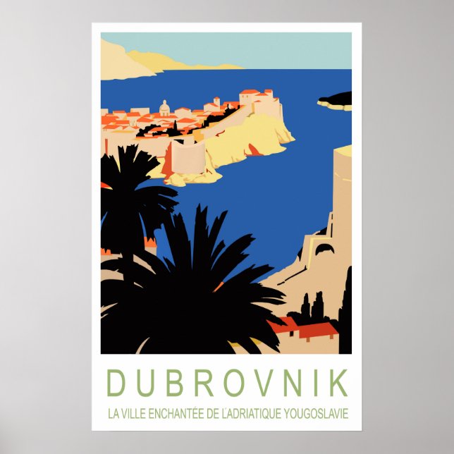 Póster Dubrovnik (Frente)