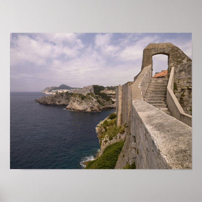 Póster Dubrovnik, Croacia (Frente)