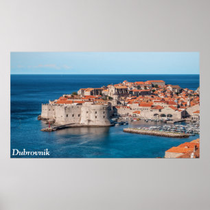 Póster Dubrovnik, Croatia