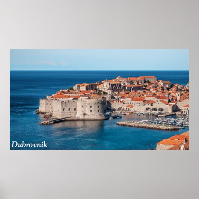 Póster Dubrovnik, Croatia (Frente)