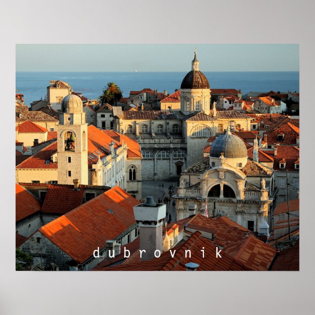 Póster Dubrovnik Sunset (Frente)
