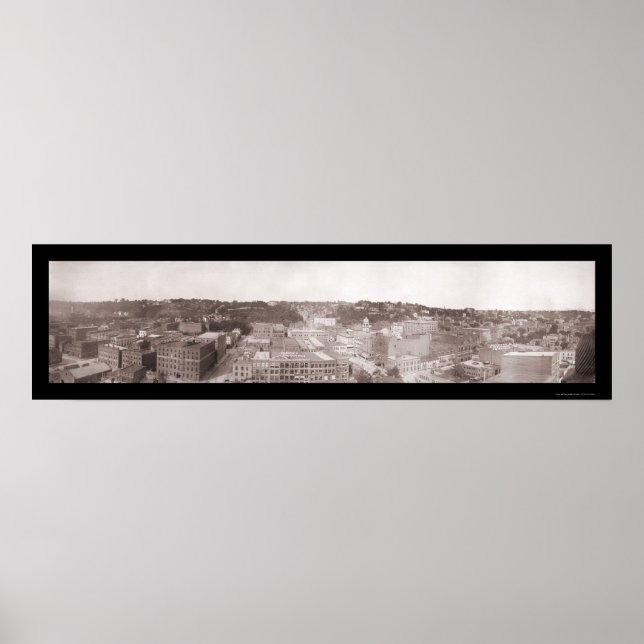 Póster Dubuque, IA Photo 1907 (Frente)