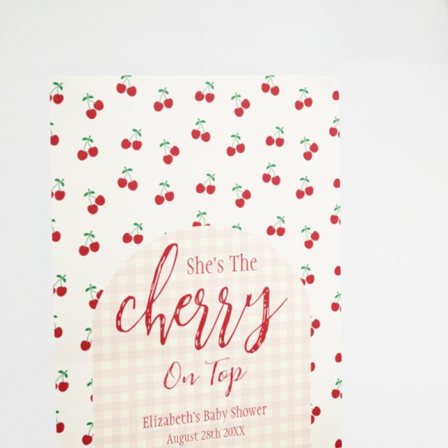 Póster Ducha de bebé de cerezas (Subido por el creador)