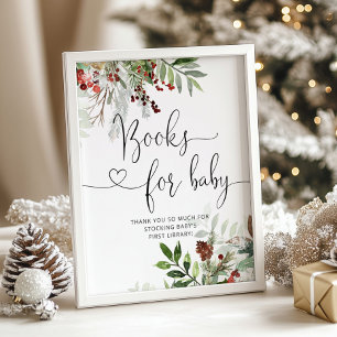 Póster Ducha de bebé de navidades de todo el mundo Libros