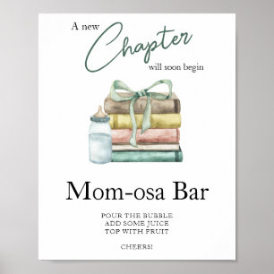 Póster Ducha de bebé del cuento de capítulo Momosa bar