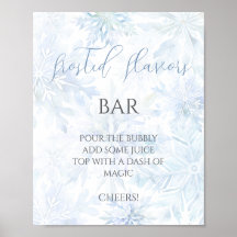 Ducha de Bebé Niño Azul Copo de Nieve Mom-osa Bar