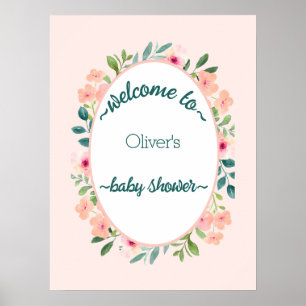 Póster Ducha de Bebé Safari de la Jungla Salvaje