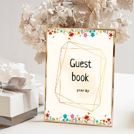 Póster Ducha de bebé temática de Bee Poster de libro de v