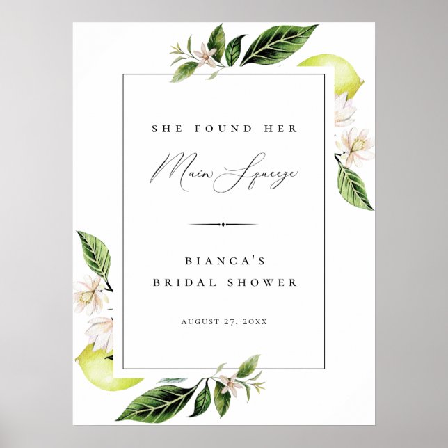 Póster Ducha de Bridal de Bridas de la Presa Principal de (Frente)