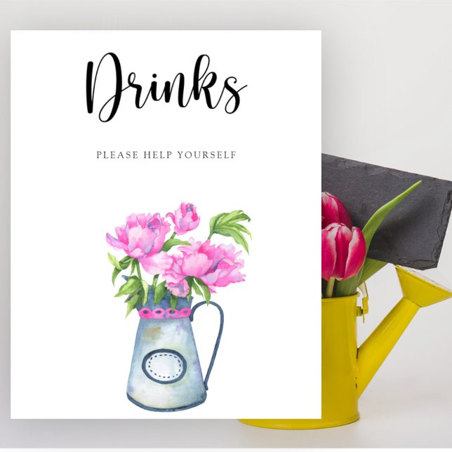 Póster Ducha de flores para bebé Bebidas sírvase usted mi (Subido por el creador)