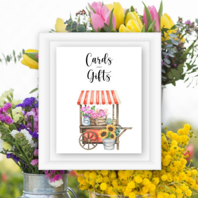Póster Ducha de flores para bebé - tarjetas y regalos  (Subido por el creador)