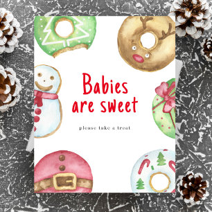 Póster Ducha de invierno para bebés - Los bebés son dulce