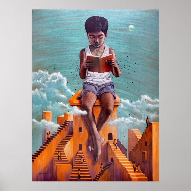 Póster Ducha de la sabiduría (Frente)