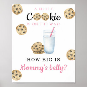 Póster Ducha de leche para bebé - ¿Qué tan grande está la