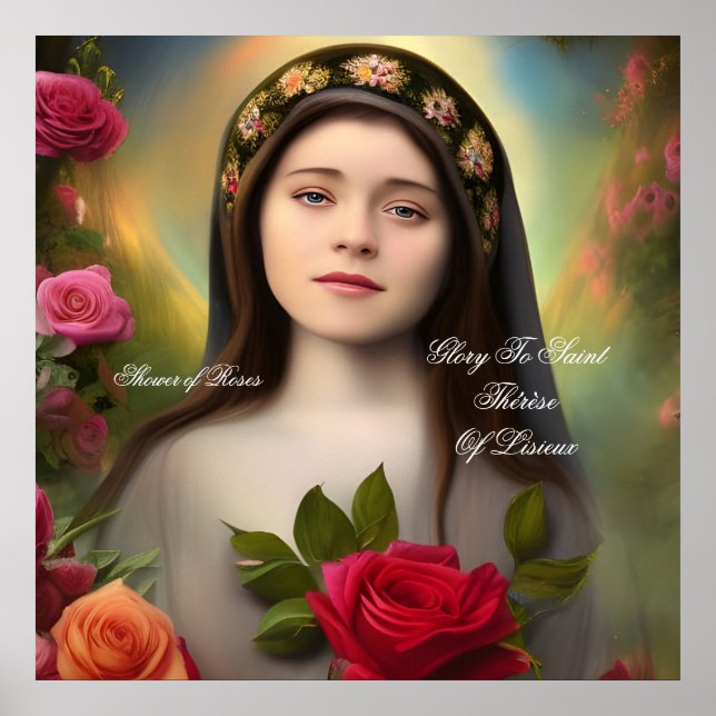 Póster Ducha de Rosas (Frente)