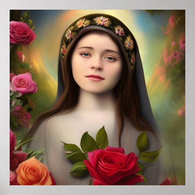 Póster Ducha de Rosas (Frente)