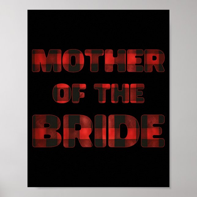 Póster Ducha de soltera de la madre de la novia Buf (Frente)