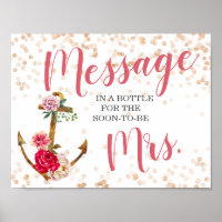 Ducha Nautical Bridal | Ducha de anclaje|DECORACIÓ