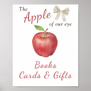 Póster Ducha para bebés de Apple - Libros, tarjetas y reg