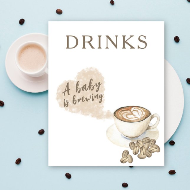 Póster Ducha para bebés para preparar café Bebidas (Subido por el creador)