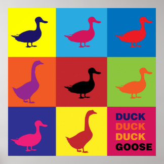 Póster Duck Duck Duck Goose
