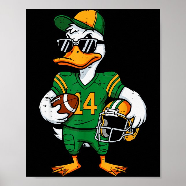 Póster Duck Sungles Men Women Kids Girls Boys Youth Teen  (Frente)
