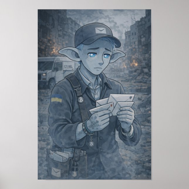 Póster Dudas / Cartero / Calle  (Frente)